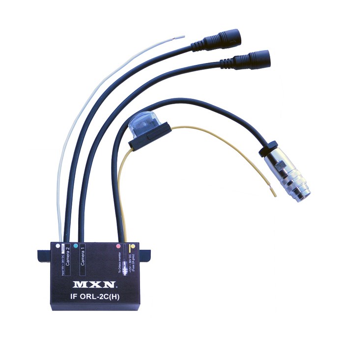 INTERFACE 2-CAM FOR ORLACO MONITOR WITH 4-PIN DIN CONNECTOR