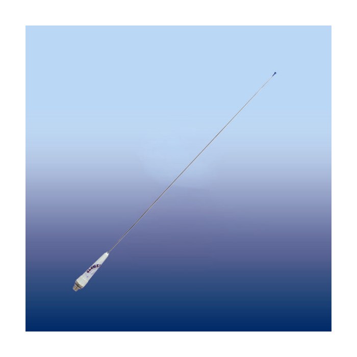 900mm (35”) VHF antenna with stainless steel whip